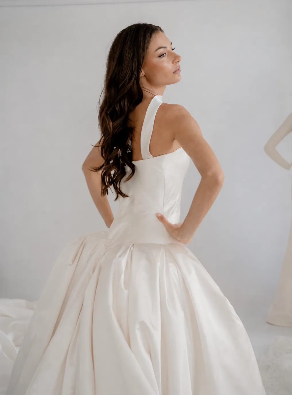 Valentina ivory strapless wedding dress, thumbnail 2